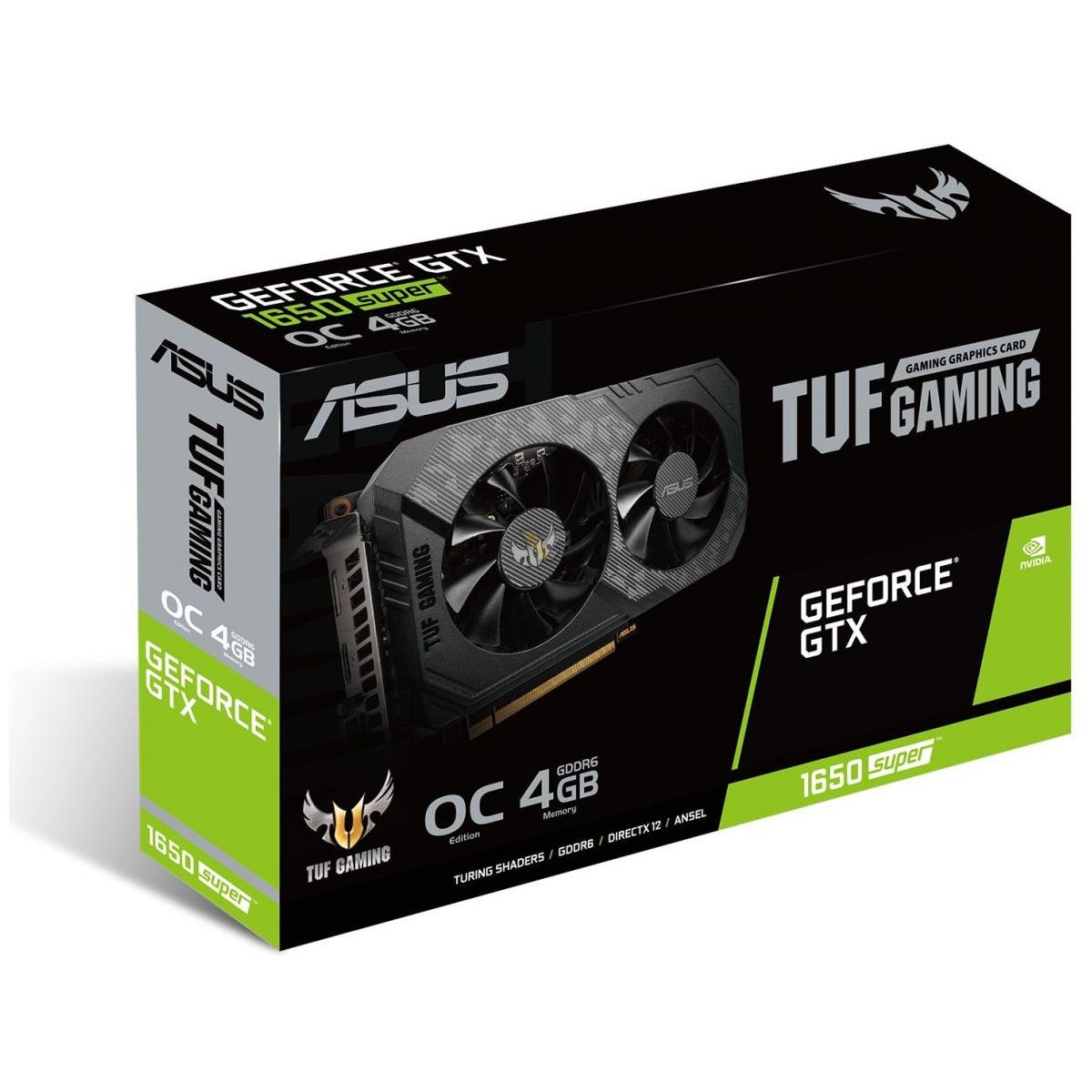 ASUS NVIDIA GTX 1650 SUPER 4GB TUF GAMING OC Turing | TUF-GTX1650S-O4G