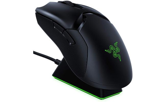 Razer Viper Ultimate Wireless Mouse w/ Dock Station HyperSpeed Light and Fast 20K Dpi Sensor RGB Chroma Razer Viper Ultimate Wireless Mouse w/ Dock Station HyperSpeed Light and Fast 20K Dpi Sensor RGB Chroma