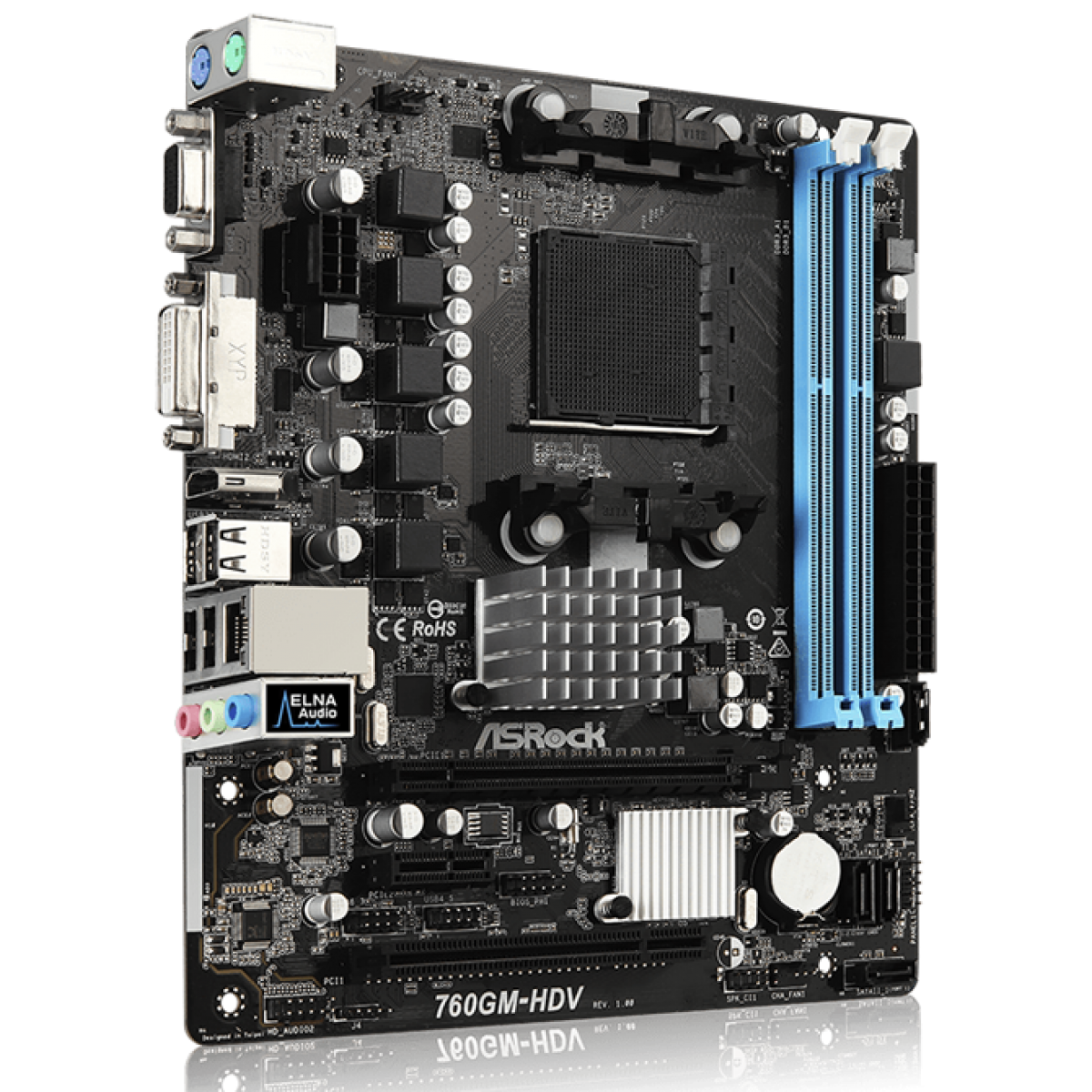 760gm hdv asrock не запускается