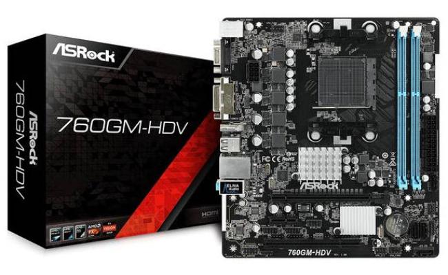 Asrock 760gm hdv обзор