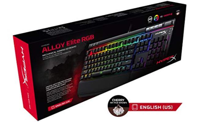 HyperX Alloy Elite RGB Mechanical Gaming MX Brown