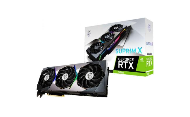 MSI GeForce RTX 3080 SUPRIM X 10G 10GB 320-Bit GDDR6X Video Card