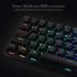 Redragon K530 Pro Draconic 60% Wireless RGB Mechanical Keyboard, BT/2.4Ghz/Wired 3-Mode 61 Keys Compact Gaming Keyboard w/Hot-Swap Socket, Free-Mod Plate Mounted PCB & Tactile Brown Switch - Black
