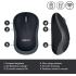 Logitech M185 Wireless Mouse, 2.4GHz with USB Mini Receiver, 12-Month Battery Life, 1000 DPI Optical Tracking, Ambidextrous PC/Mac/Laptop - Swift Grey