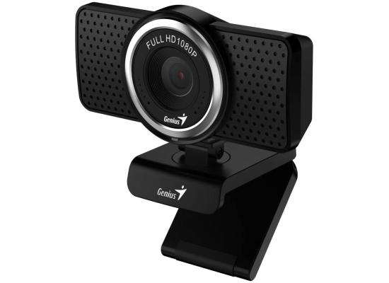 Genius ECam 8000 Black 1080p Webcam Full HD Webcam