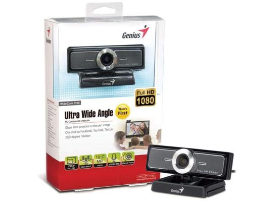 Genius WideCam F100 Ultra Wide Angle Full HD Webcam