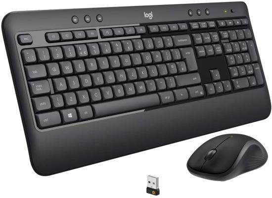 Logitech MK540 Wireless Keyboard & Mouse Unifying USB-Receiver