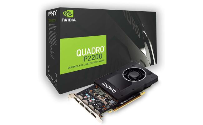 PNY NVIDIA Quadro P2200 5GB GDDR5X 4 DisplayPorts