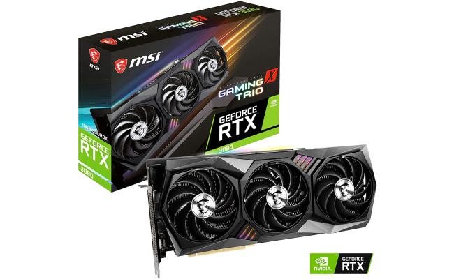 MSI GeForce RTX 3080 GAMING X TRIO 10G 10GB 320-Bit GDDR6X