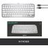 Logitech MX Keys MINI Illuminated Wireless & Bluetooth Backlit USB C, PC & Mac , English Layout Grey