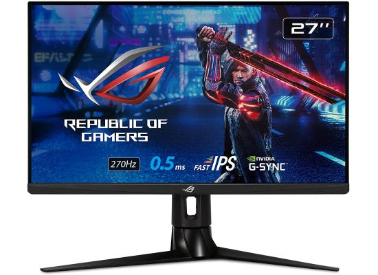 ASUS ROG Strix XG27AQM 27” IPS HDR 2K 0.5ms Fast IPS 270Hz HDR 400 G-SYNC Compatible