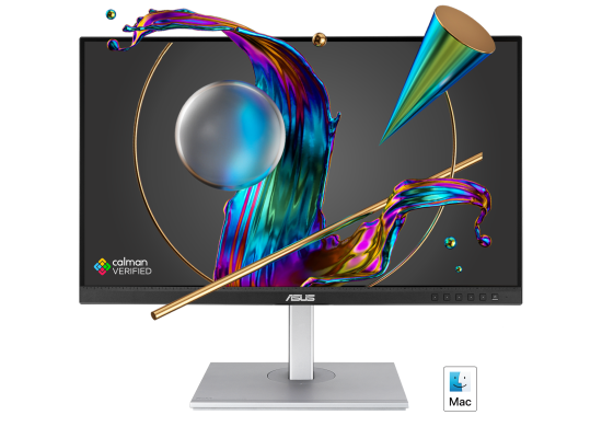 ASUS ProArt PA279CV 27” 4K HDR IPS 100% sRGB/Rec Calman Verified Eye Care Tilt Pivot Swivel Height Adjustable w/ USB C 65W & Speakers