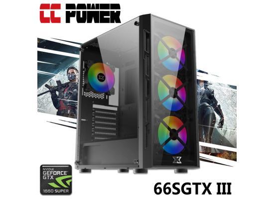 CC Power 66SGTX III Gaming PC 11Gen Core i5 w/ GTX 1660 SUPER