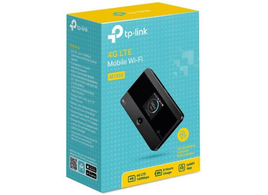 TP-Link M7350 4G LTE MiFi Support SD Card Slot Unlocked Mobile Wi-Fi Hotspot 8 Hours Long Lasting Battery