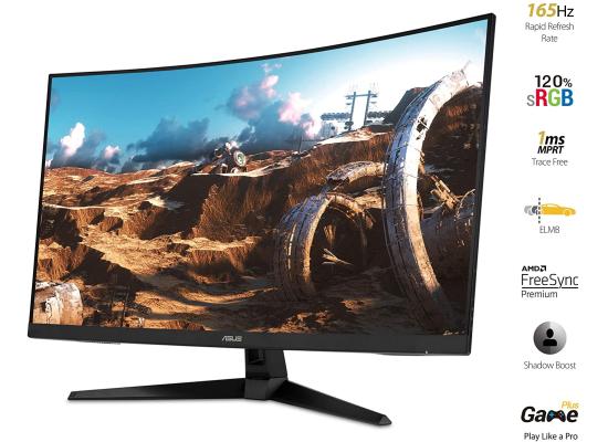 ASUS Curved VG328H1B 32" Full HD 165Hz 1ms Console Ready