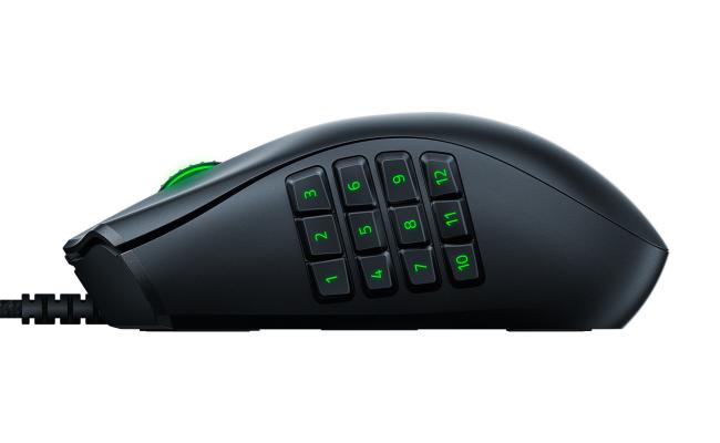 Razer Naga X - Ergonomic MMO Gaming Mouse with 16 Programmable Buttons (Optical Mouse Switches, 5G Optical Sensor, Chroma RGB, Speedflex Cable) Black