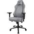 Arozzi Primo Premium Woven Fabric Gaming/Office Chair - Grey w/ Black Logo