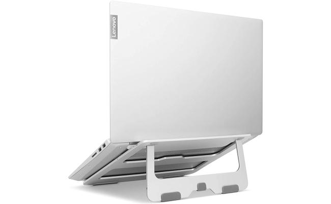 Lenovo Portable Aluminum Laptop Stand Supports laptops up to 15. 6"