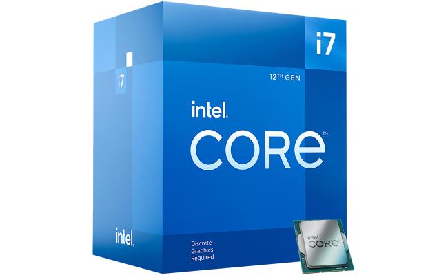 Intel NEW 12Gen Core i7-12700F 12-Cores up to 4.9 GHz 37MB , Box