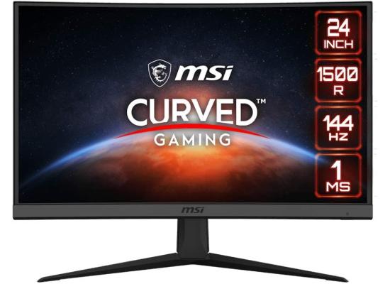MSI Optix G24C6 24" Curved 1500R Full HD 144Hz 1ms FreeSync Gaming Monitor