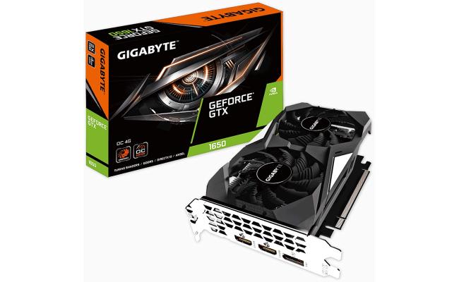 Gigabyte GeForce GTX 1650 OC Edition 2X Windforce Fans 4GB 128-Bit GDDR5