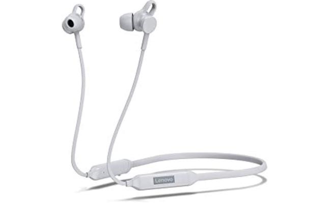 Lenovo 500 Bluetooth in-Ear Headphones Integrated Microphone Dual-Device Pairing 10 Hours Playback