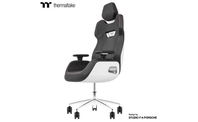 Thermaltake Argent E700 Real Leather Gaming Chair (Glacier White) Design by Studio F∙A∙Porsche
