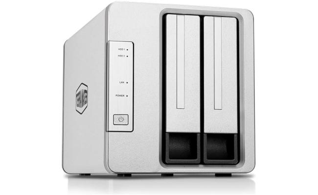 TerraMaster F2-210 2-Bay NAS Quad Core Media Server (Diskless)