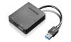 Lenovo Universal USB 3.0 to VGA/HDMI Adapter External Video Adapter