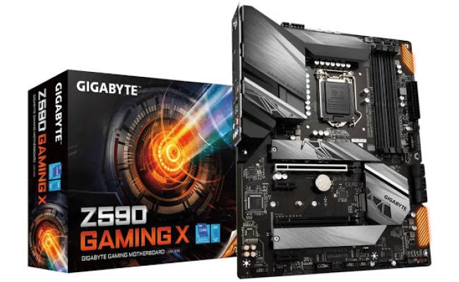 GIGABYTE Z590 Gaming X Intel Z590 Triple M.2 ATX Mainboard