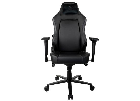 Arozzi Primo Premium PU Leather Gaming Chair Office Chair with Recliner Swivel Tilt Rocker Adjustable Height 4D Armrests Neck Pillow and Built-in Lumbar Adjustment - Black