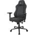 Arozzi Primo Premium Woven Fabric Gaming/Office Chair - Black w/ Red Logo