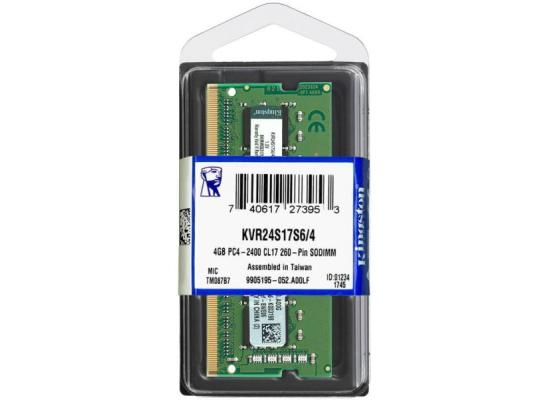 Kingston ValueRAM 4GB DDR4 PC 2400 For Notebook