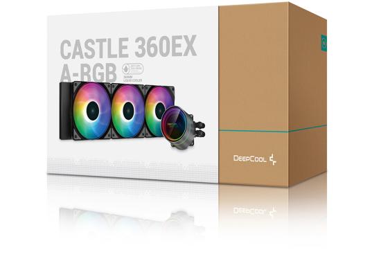 DEEPCOOL Castle 360EX A-RGB AIO Liquid Cooler Anti-Leak Technology