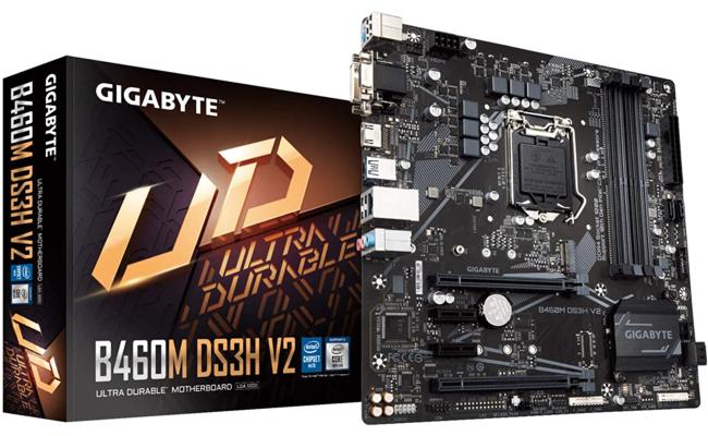 Gigabyte B460M DS3H V2 Intel B460 M.2 Slots Micro-ATX Motherboard