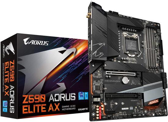 Gigabyte Z590 Aorus Elite AX Intel Z590 Intel WIFI 6 Mainboard