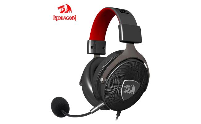 Redragon H520 Icon Wired 7.1 Surround Memory Foam Earpads 50MM Drivers Headphone Detachable Microphone