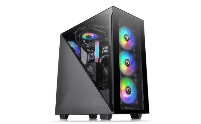 Thermaltake Divider 300 ARGB Tempered Glass Mid Tower Black Edition