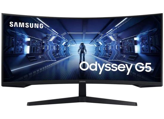 SAMSUNG 34" Odyssey G5 2K Ultra-Wide HDR 165hz 1ms 1000R Curved Ultra Wide AMD FreeSync Premium