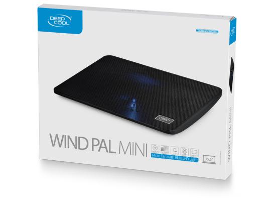 DeepCool Wind PAL 140mm Blue LED Fan Metal Mesh up to 15.6" Notebooks