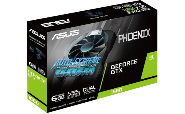 ASUS GeForce GTX 1660 6GB Phoenix Fan Edition Graphics Card