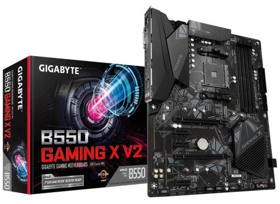 Gigabyte B550 Gaming X V2 AMD B550 Dual M.2 RGB Mainboard