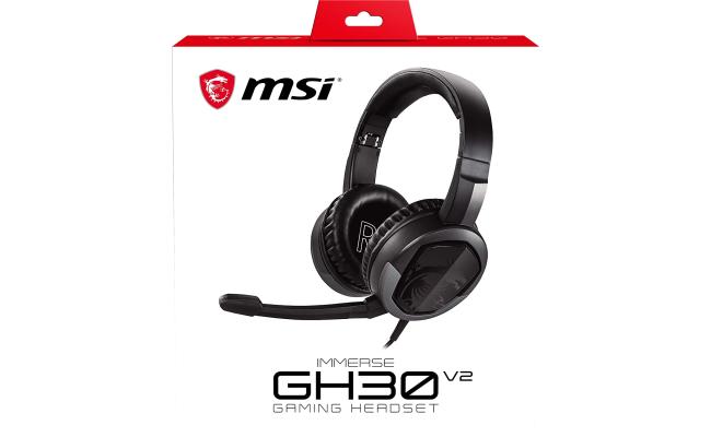 MSI Immerse GH30 V2 Detachable Microphone Lightweight & Foldable 7.1 Surround