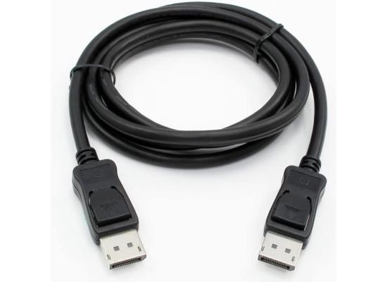 Prime DisplayPort cable DP male to DP male 2m Support 8K , Black