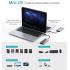 Choetech HUB-M25 12 In 2 Laptop USB C Docking Station Dual Monitor For Mac Pro Choetech HUB-M25 12 In 2 Laptop USB C Docking Station Dual Monitor For Mac Pro