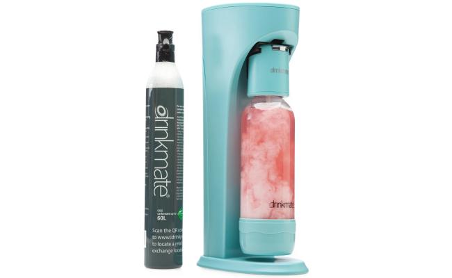 DrinkMate Water & Soda Machine, Carbonates Any Drink , Cylinder Included - Blue DrinkMate Water & Soda Machine, Carbonates Any Drink , Cylinder Included - Blue