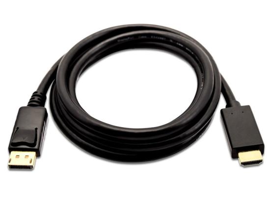 Prime DisplayPort to HDMI cable DP male to HDMI male 2m Support 4K , Black