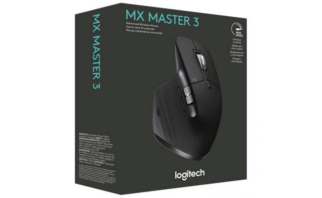 Logitech MX Master 3 Wireless & Bluetooth 4000 DPI 7 Button Rechargeable