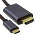 Prime USB 3.1 Cable Type C to HDMI male 2m Support 4K Black Prime USB 3.1 Cable Type C to HDMI male 2m Support 4K Black