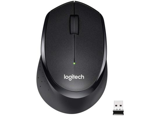 Logitech M330 SILENT PLUS Wireless 1000 DPI Optical Tracking 2-year Battery Life For PC & Mac - Black